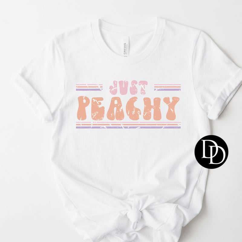 Just Peachy  *Sublimation Print Transfer*