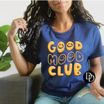 Good Mood Club (Golden Yellow Ink) *Puff Screen Print Transfer*