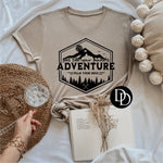 Jobs Fill Your Pockets. Adventure Fills Your Soul (Black Ink) *Screen Print Transfer*