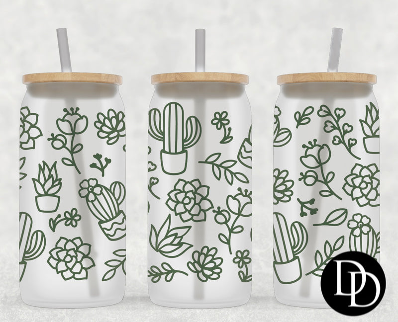 Cactus Lover *Sublimation Print Transfer*
