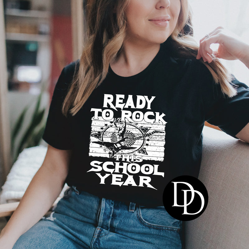 Ready To Rock This School Year (Adult) *Screen Print Transfer*