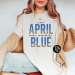 In April We Wear Blue *DTF Transfer*