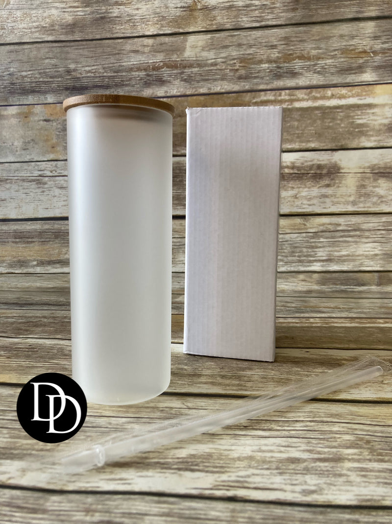 25 oz Frosted Skinny Tumbler *Sublimation Blank*