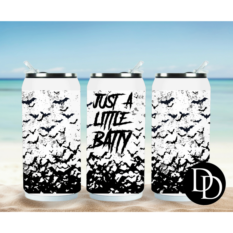 Just a little batty 17 oz Skinny Can Cooler
