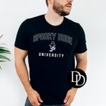 Spooky Dude University (White Ink) *Screen Print Transfer*