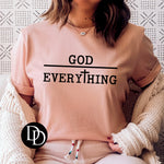 God Over Everything *Screen Print Transfer*