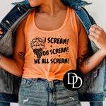 I Scream! *Screen Print Transfer*