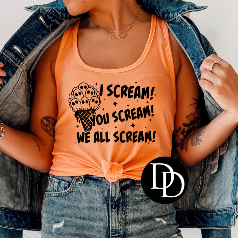 I Scream! *Screen Print Transfer*